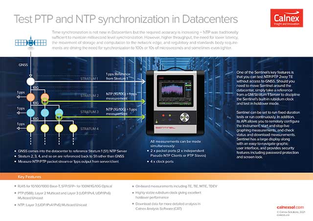 Sentinel Datacenter Flyer