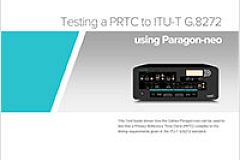 Testing a PRTC to ITU-T G.8272